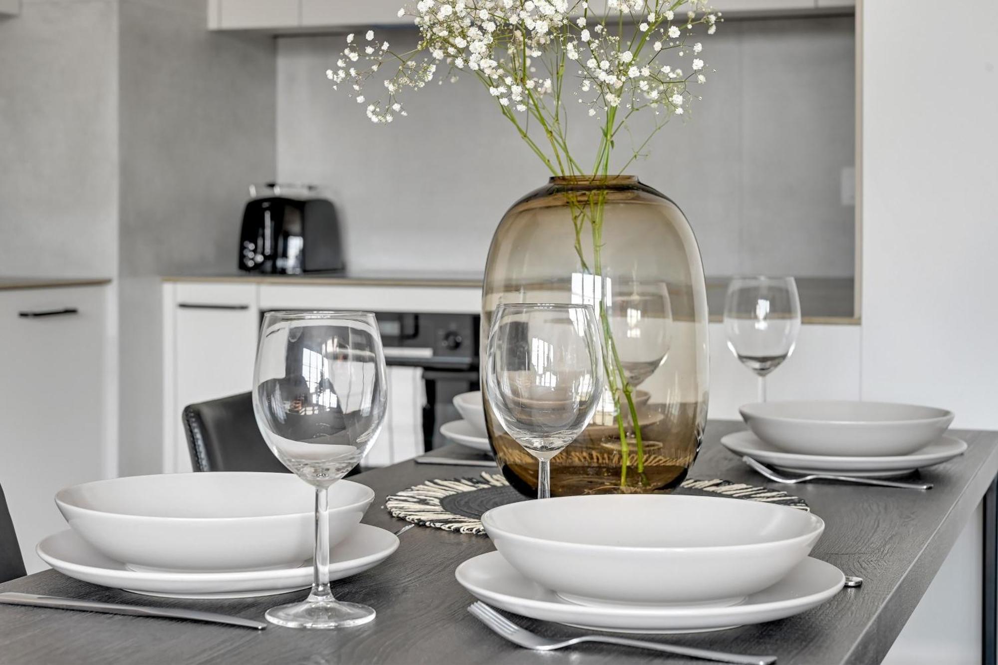 Flatbook - City Center Apartments Doki Living 格但斯克 外观 照片