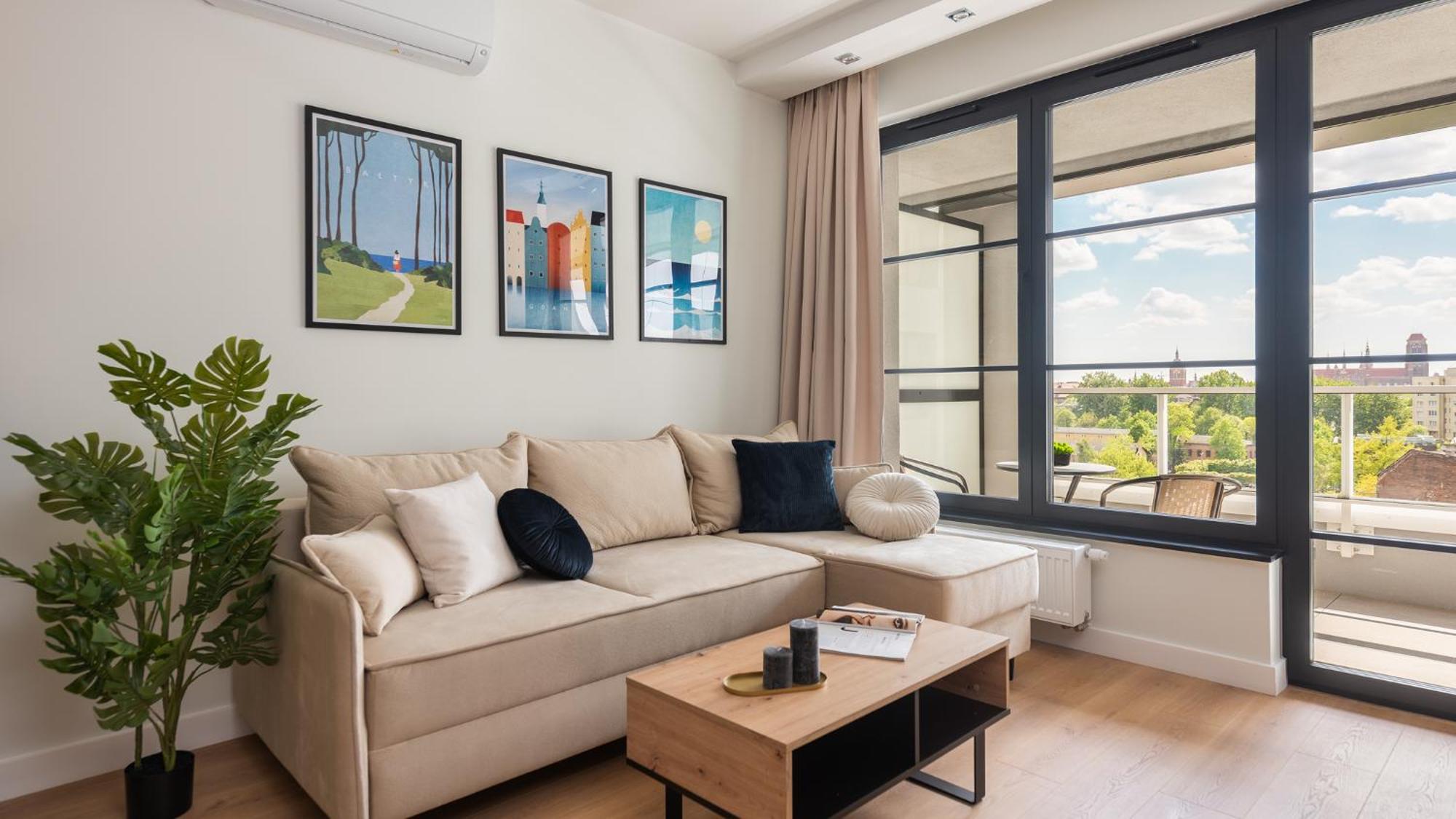 Flatbook - City Center Apartments Doki Living 格但斯克 外观 照片