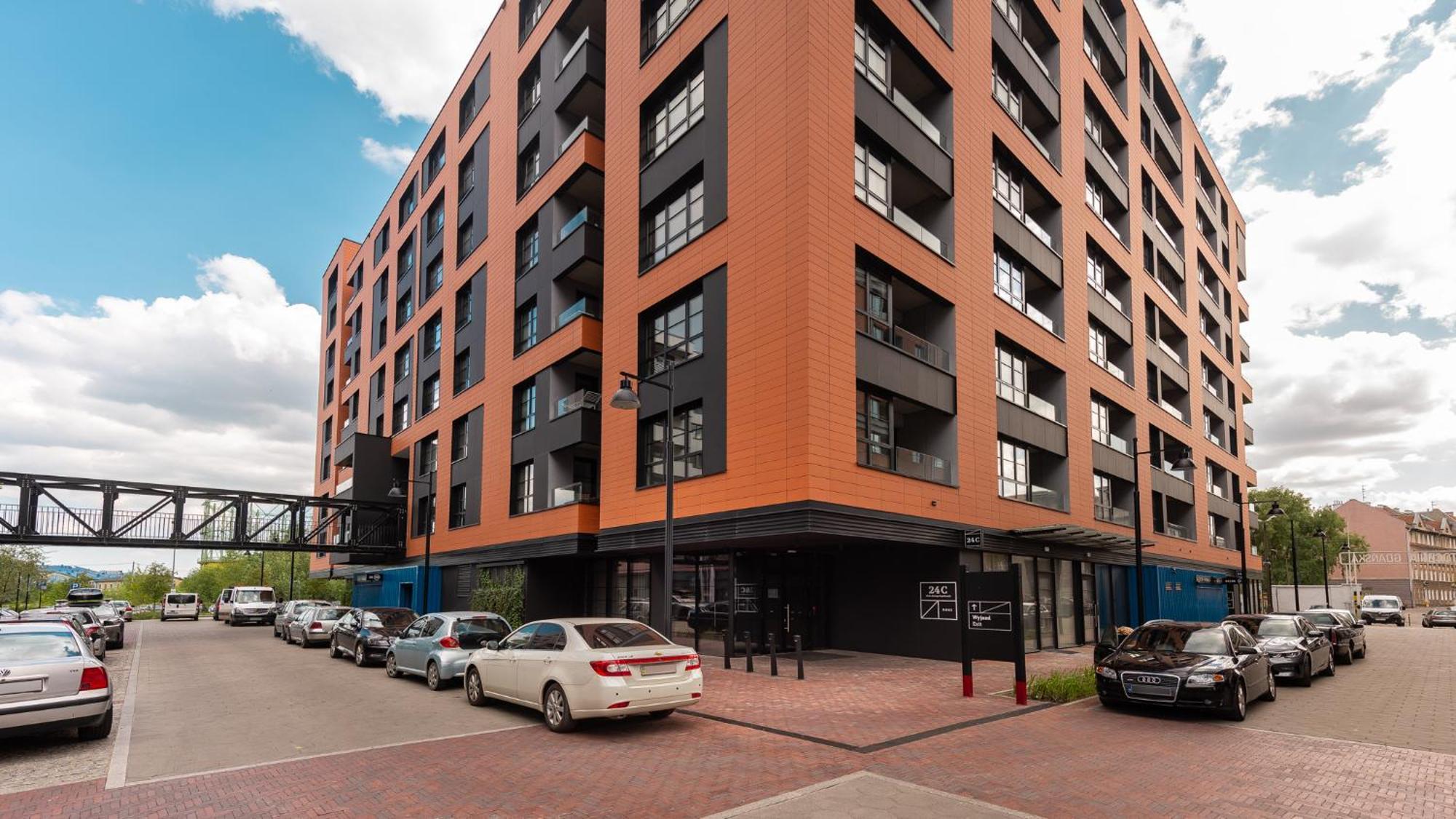 Flatbook - City Center Apartments Doki Living 格但斯克 外观 照片