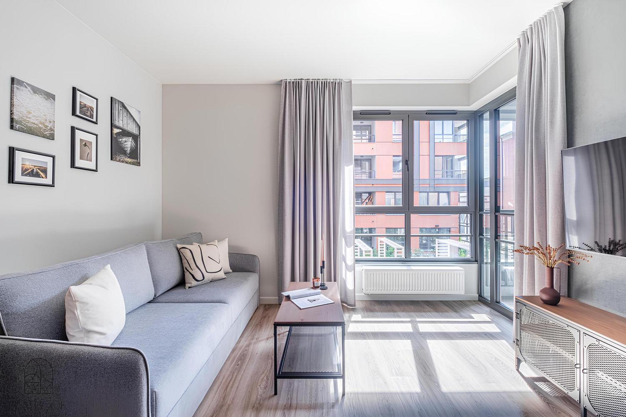 Flatbook - City Center Apartments Doki Living 格但斯克 外观 照片