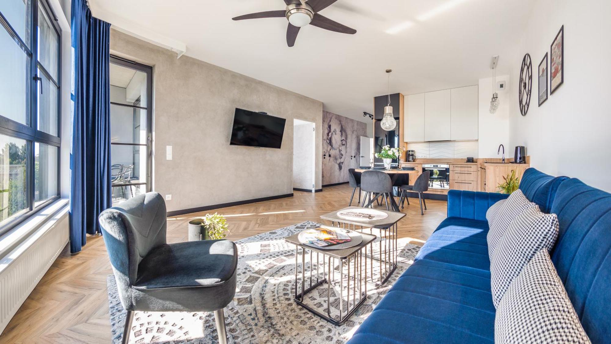 Flatbook - City Center Apartments Doki Living 格但斯克 外观 照片